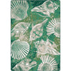 Seaside Flora Seafoam Rug - 8 x 11