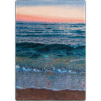 Coastal Twilight Beach Rug - 3 x 4