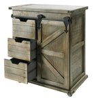 Bradford Mocha 3-Drawer Cabinet