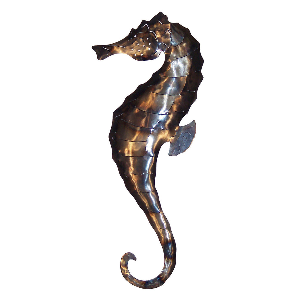 Polished Metal Seahorse - Small