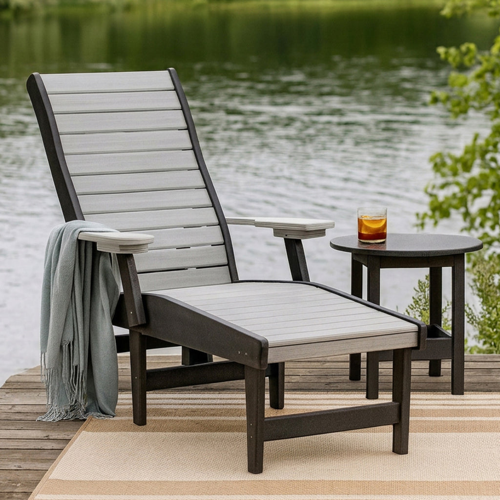 Golden Hour Lounger - Light Gray