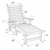 Golden Hour Lounger - Mahogany