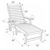 Golden Hour Lounger - Cedar