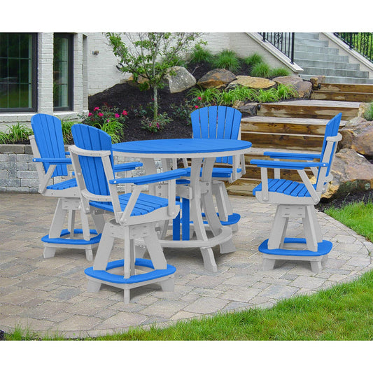 Bali Beach Table & Swivel Chair Set - OUT OF STOCK UNTIL 07/08/2026
