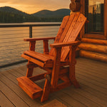 Timber Creek Cedar Adirondack Balcony Glider