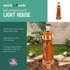Seaside Beacon Solar Lighthouse - Small