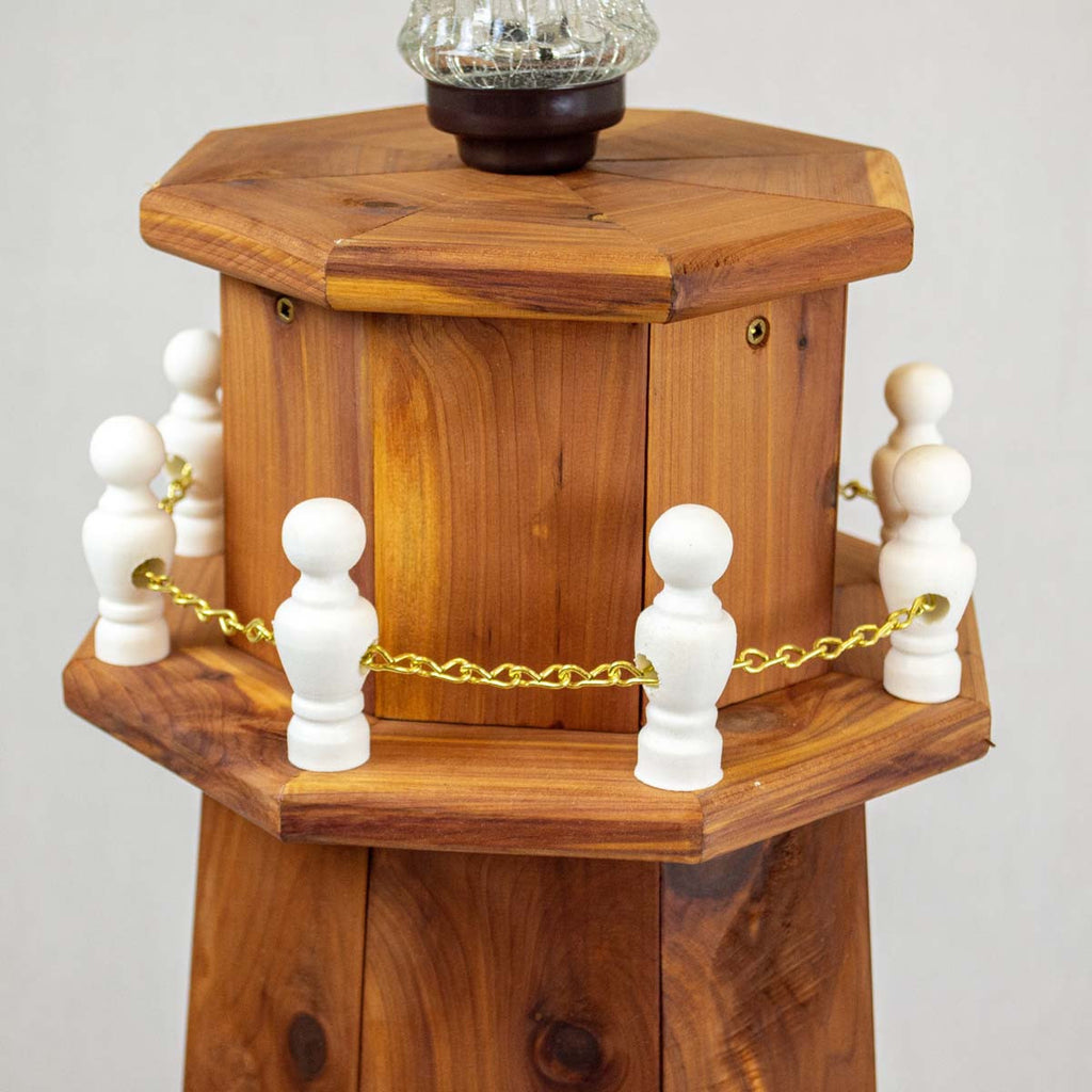 Seaside Beacon Solar Lighthouse - Small
