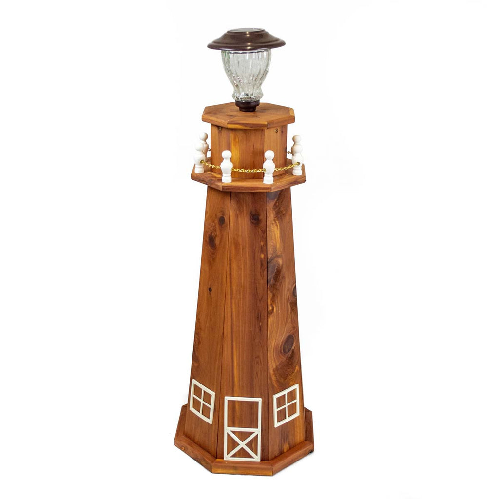 Seaside Beacon Solar Lighthouse - Small
