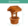 Timber Creek Wishing Well - Medium