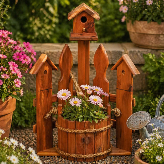 Timber Creek Cedar Corner Planter - Small