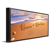 Seaside Romance Personalized Canvas Wall Art