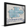 Seaside Puzzle Personalized Framed Paper Print