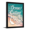Call of the Ocean Personalized Framed Print