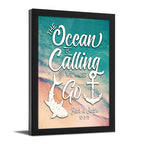 Call of the Ocean Personalized Framed Print
