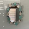 Aqua Shells & Starfish Wall Mirror