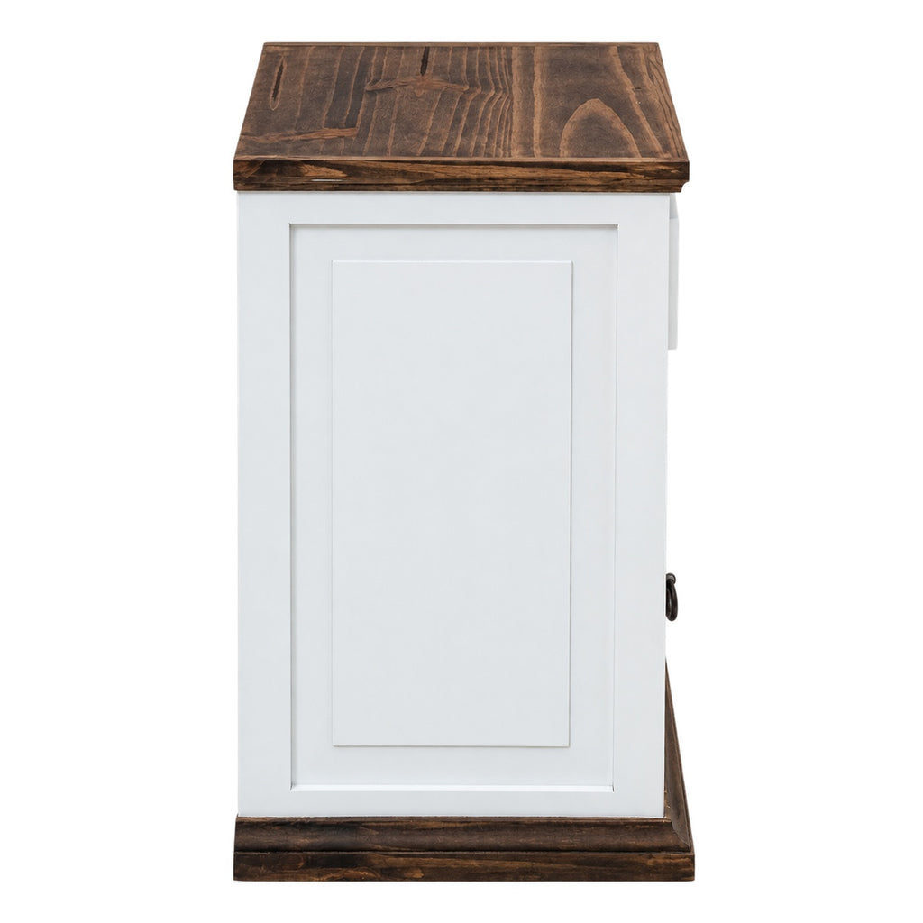 Classic White Nightstand - Right