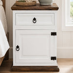 Classic White Nightstand - Right