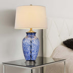 Calming Blue Table Lamp