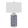 Blue Shell Table Lamp