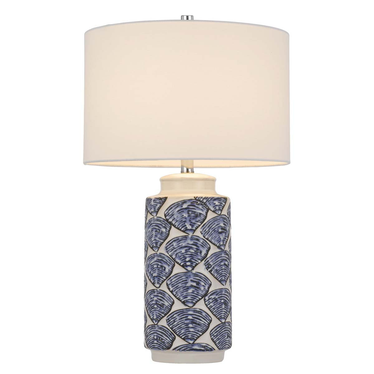 Blue Shell Table Lamp