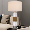 Slim Bubble Glass Rope Table Lamp