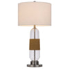 Slim Bubble Glass Rope Table Lamp