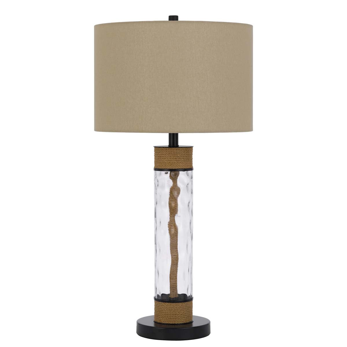Sandy Burlap Table Lamp