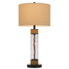 Sandy Burlap Table Lamp