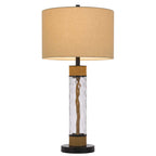 Sandy Burlap Table Lamp