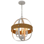 Barlow Cane Metal Chandelier - 3 Light