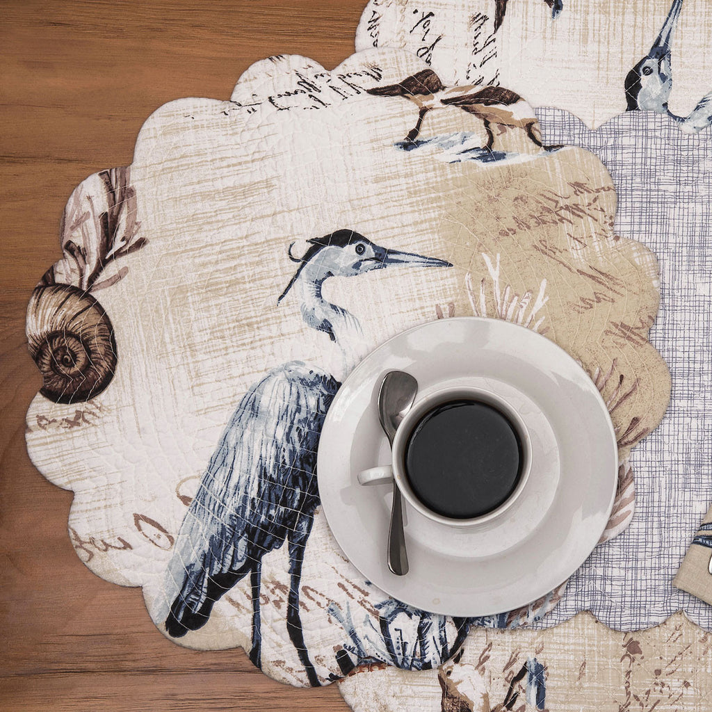 Catalina Island Round Placemats - Set of 6