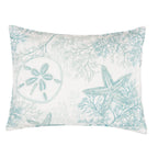 Ivory Sea Garden Quilt Set - Twin