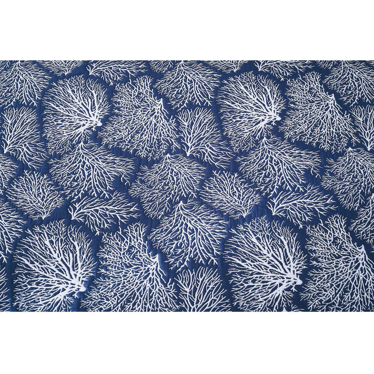 Coral Dreams Jacquard Coverlet Set - Full/Queen - OVERSTOCK