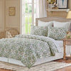 Tropical Haven Quilt Bed Set - Full/Queen - OVERSTOCK