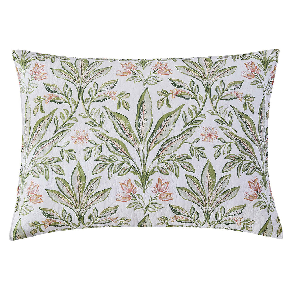 Tropical Haven Quilt Bed Set - Full/Queen - OVERSTOCK