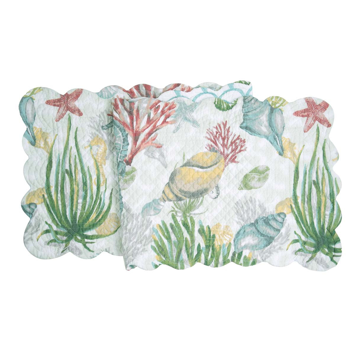 Sea Garden Escape Table Runner