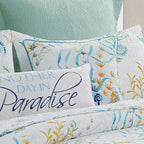 Coral Paradise Accent Pillow
