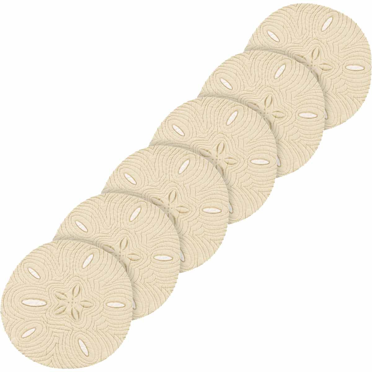 Forio Sand Dollar Placemats - Set of 6