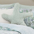 Sea Glass 3-D Starfish Pillow