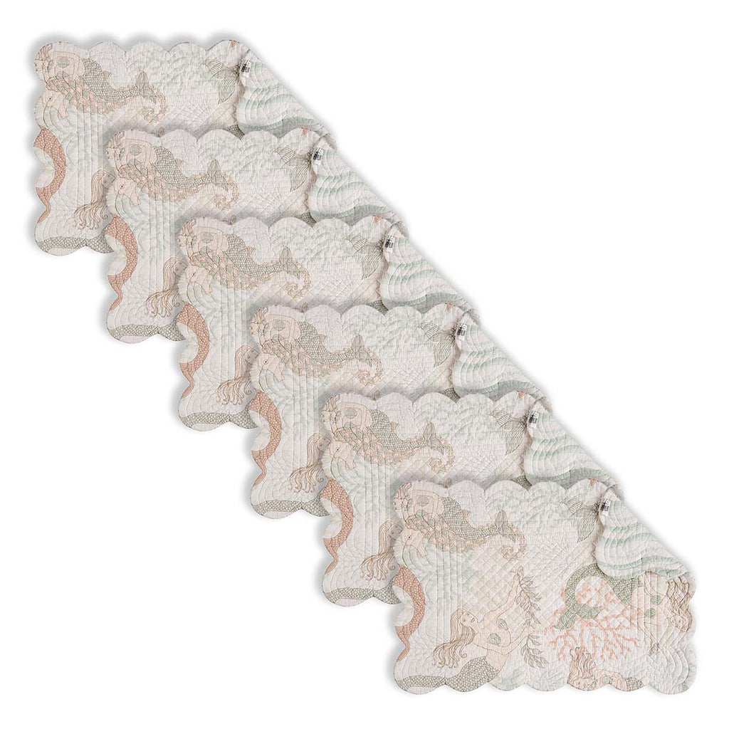 Enchanted Mermaids Placemats - Set of 6