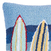 Board Meeting Hooked Pillow