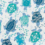 Turtle Tide Quilt Bed Set - Full/Queen - OVERSTOCK