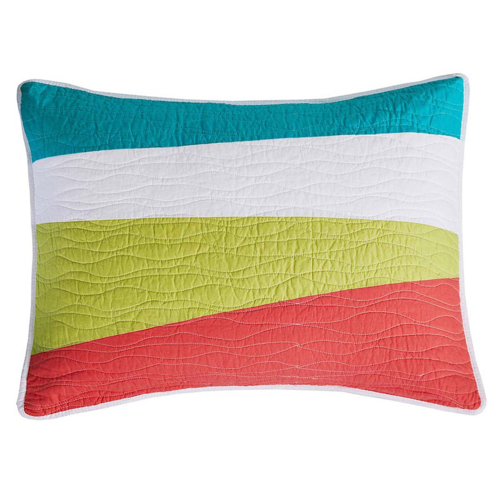 Coastal Blocks Quilt Set - King