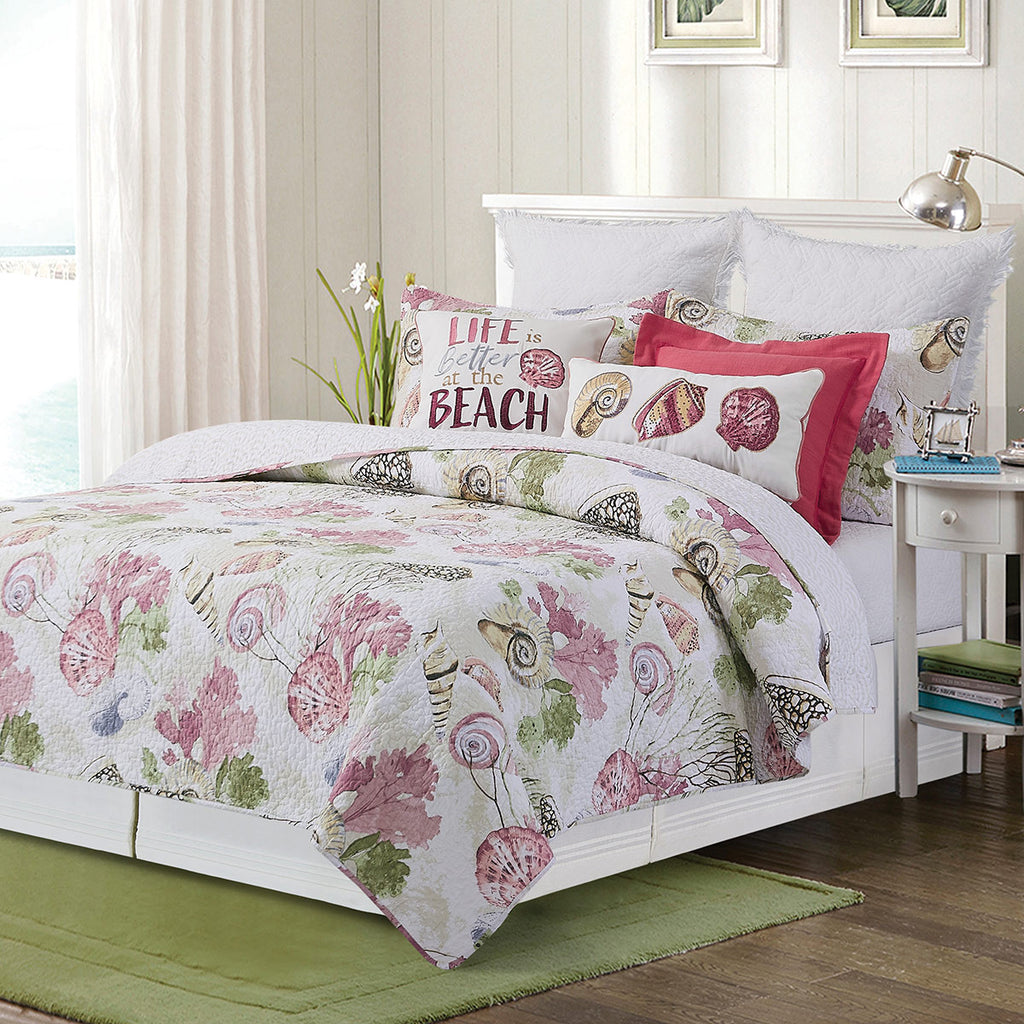 Sea Harvest Quilt Bed Set - King