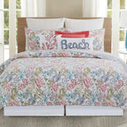 Colorscape Coral Quilt Bed Set - Full/Queen