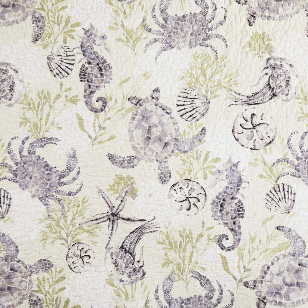 Oceans Deep Quilt Set - Twin