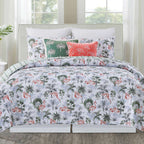Flamingo Island Quilt Set - Full/Queen