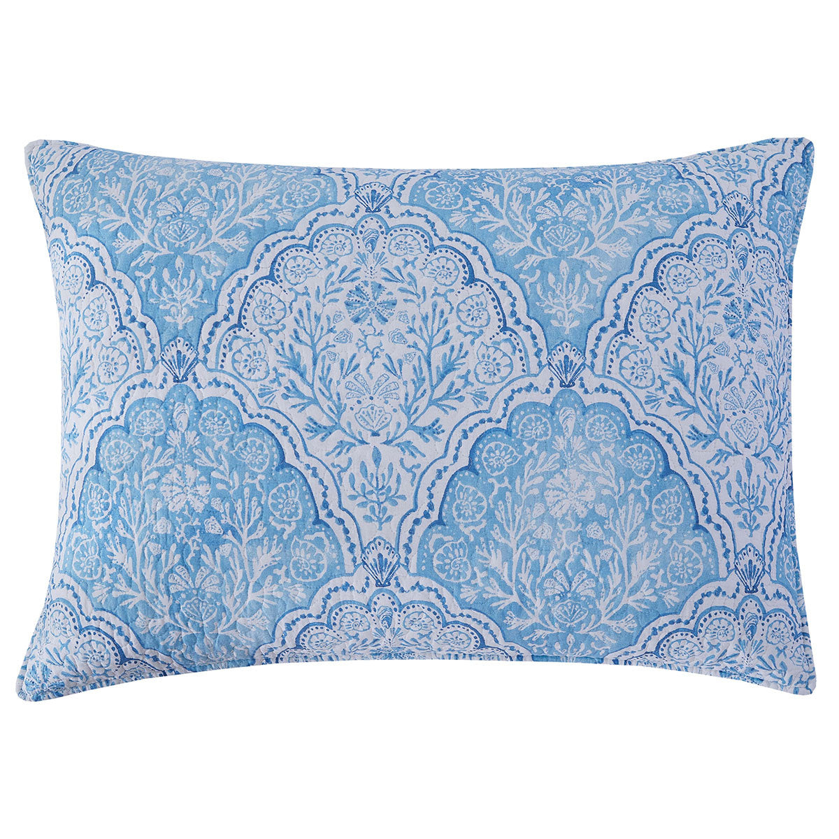 Seaside Azure Quilt Bed Set - King