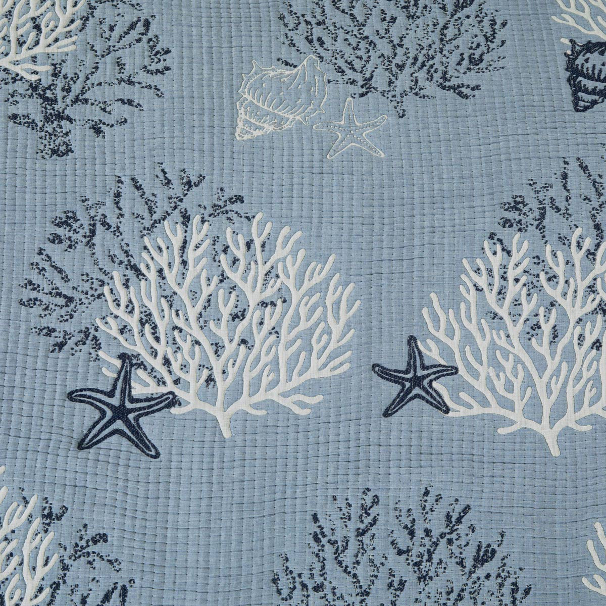 Cottage Coral Jacquard Coverlet Collection