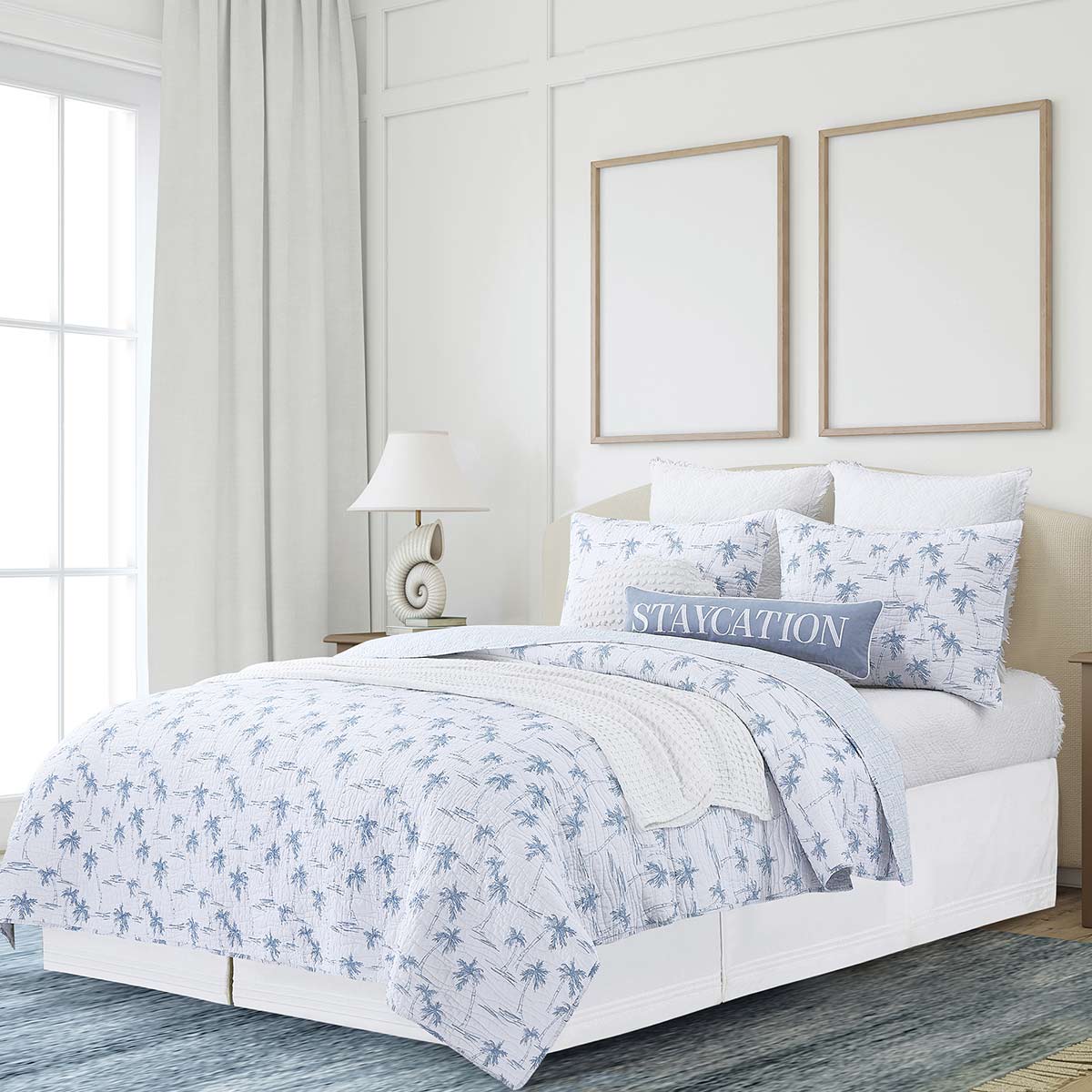Palm Breeze Quilt Set - Twin